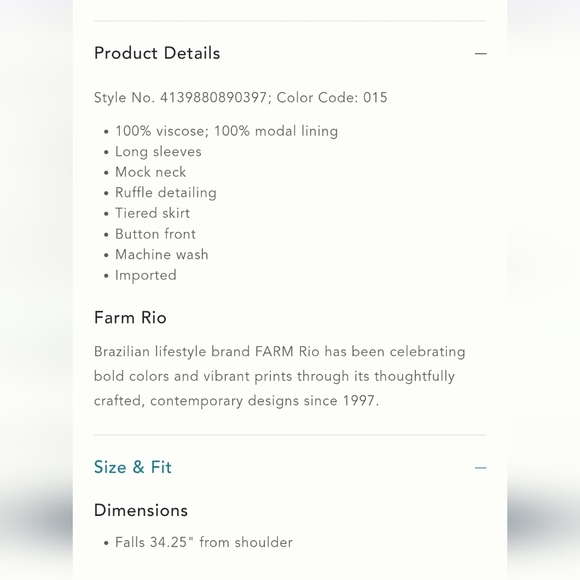 Farm Rio Mini Dress - Picture 11 of 11